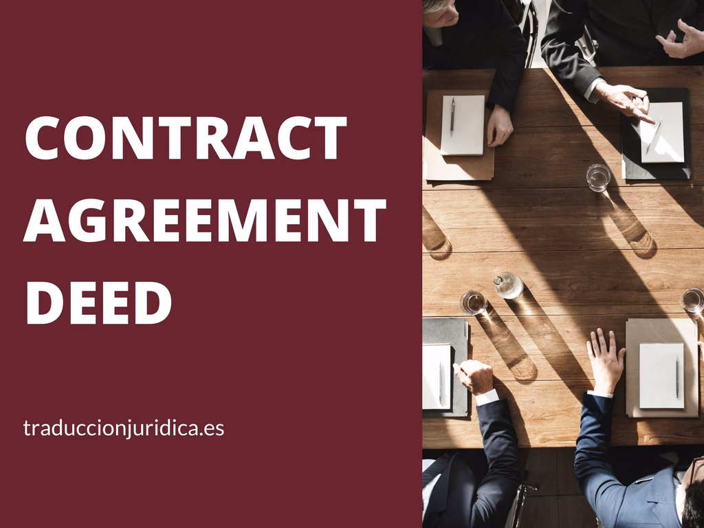 ¿Dónde puedo encontrar la traducción Inglés- Español de Agreement?