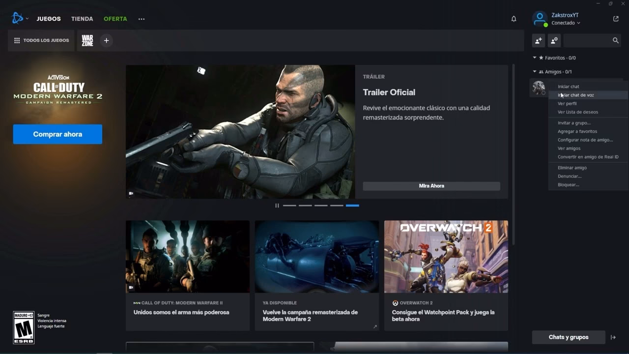 ¿Cómo habilitar BattleNet como administrador?