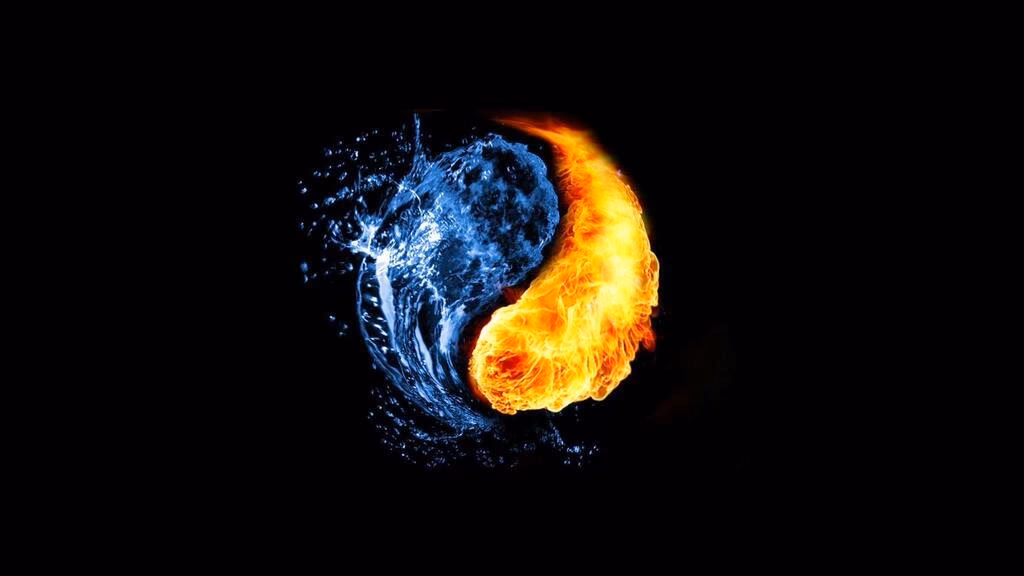 ¿Cuál es la relación entre el fuego y el agua?