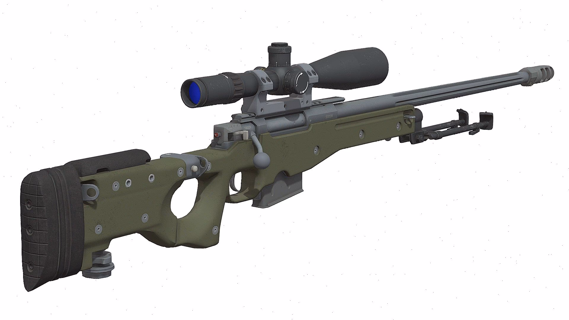 What is the Accuracy International AWM sniper rifle?