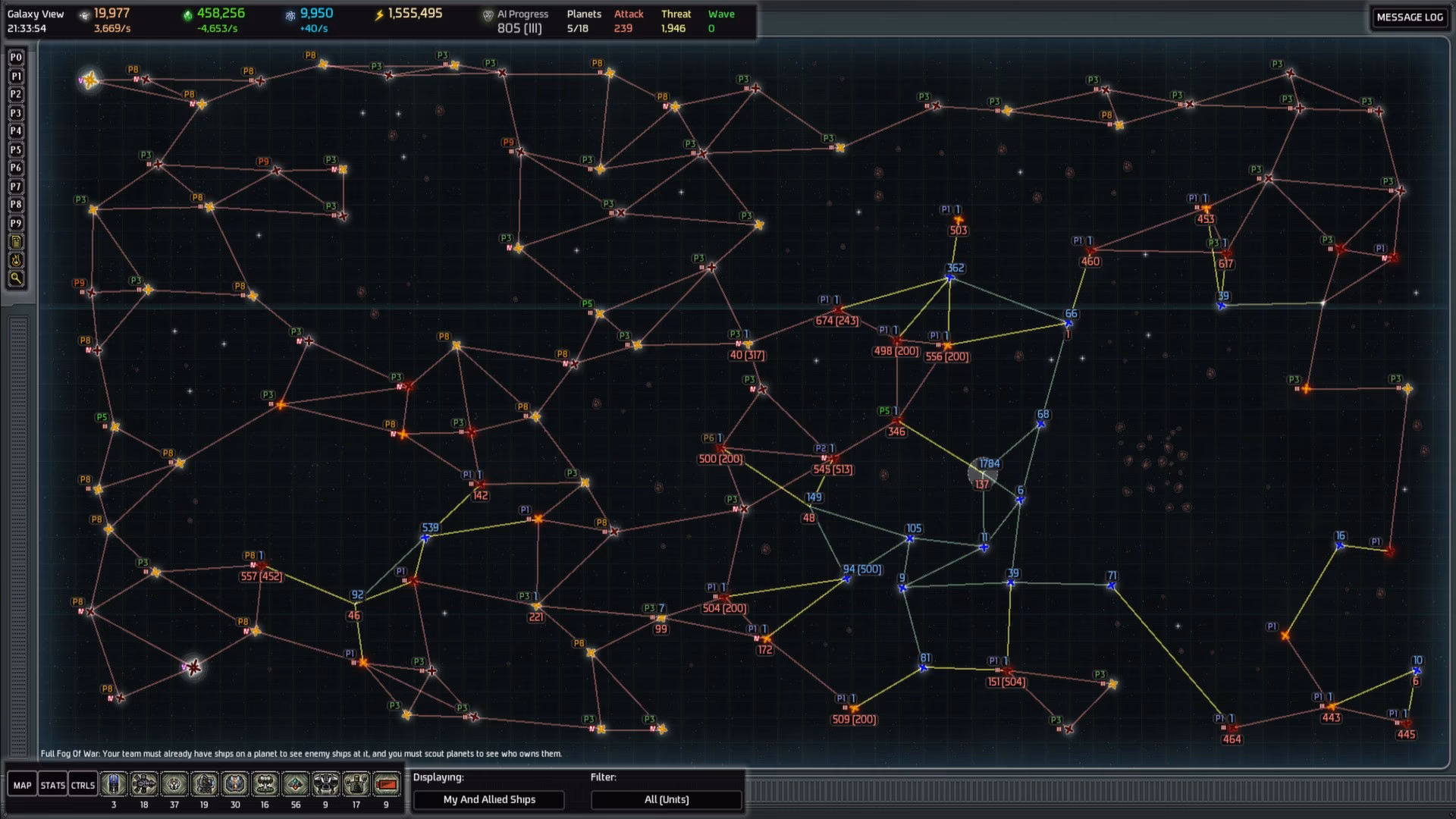 How do you counter attack in Fleet Command?