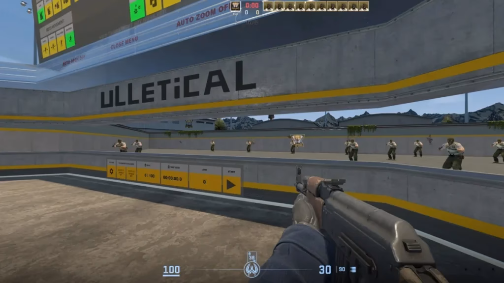 How do I use aim maps in CSGO?