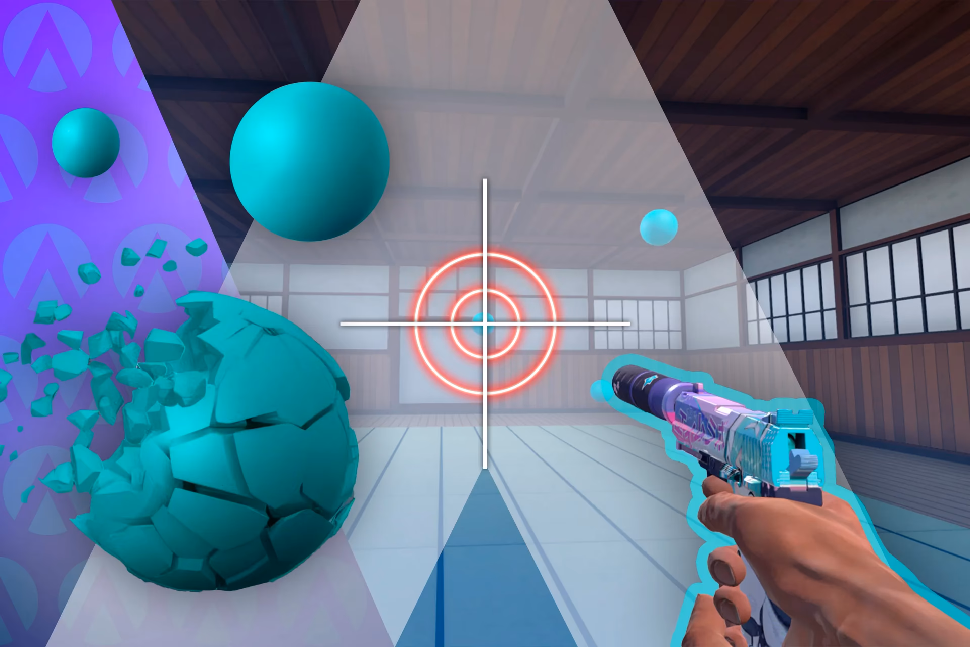 What is 3D aim trainer?