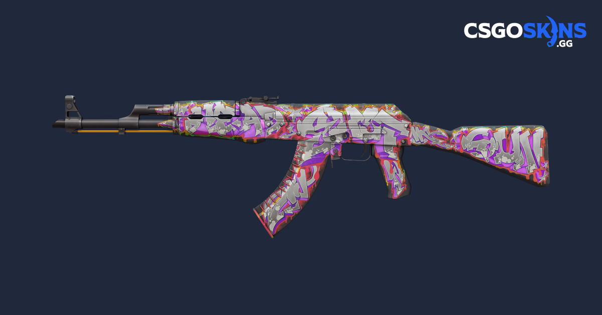 What color is AK-47 head shot?