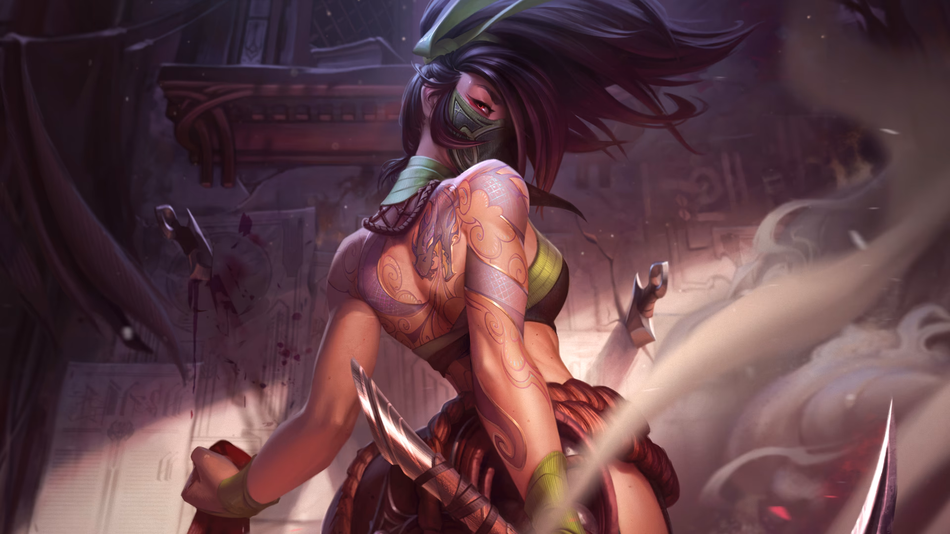 How many Akali live wallpapers are there?