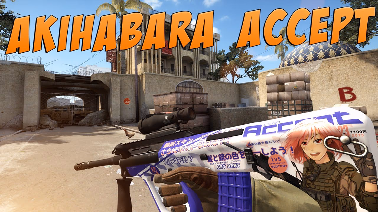 What is the Aug Akihabara accept CS2 skin price?