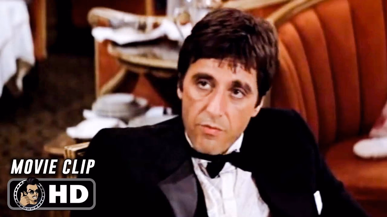 Why does Tony rant with Elvira in a crowded restaurant?
