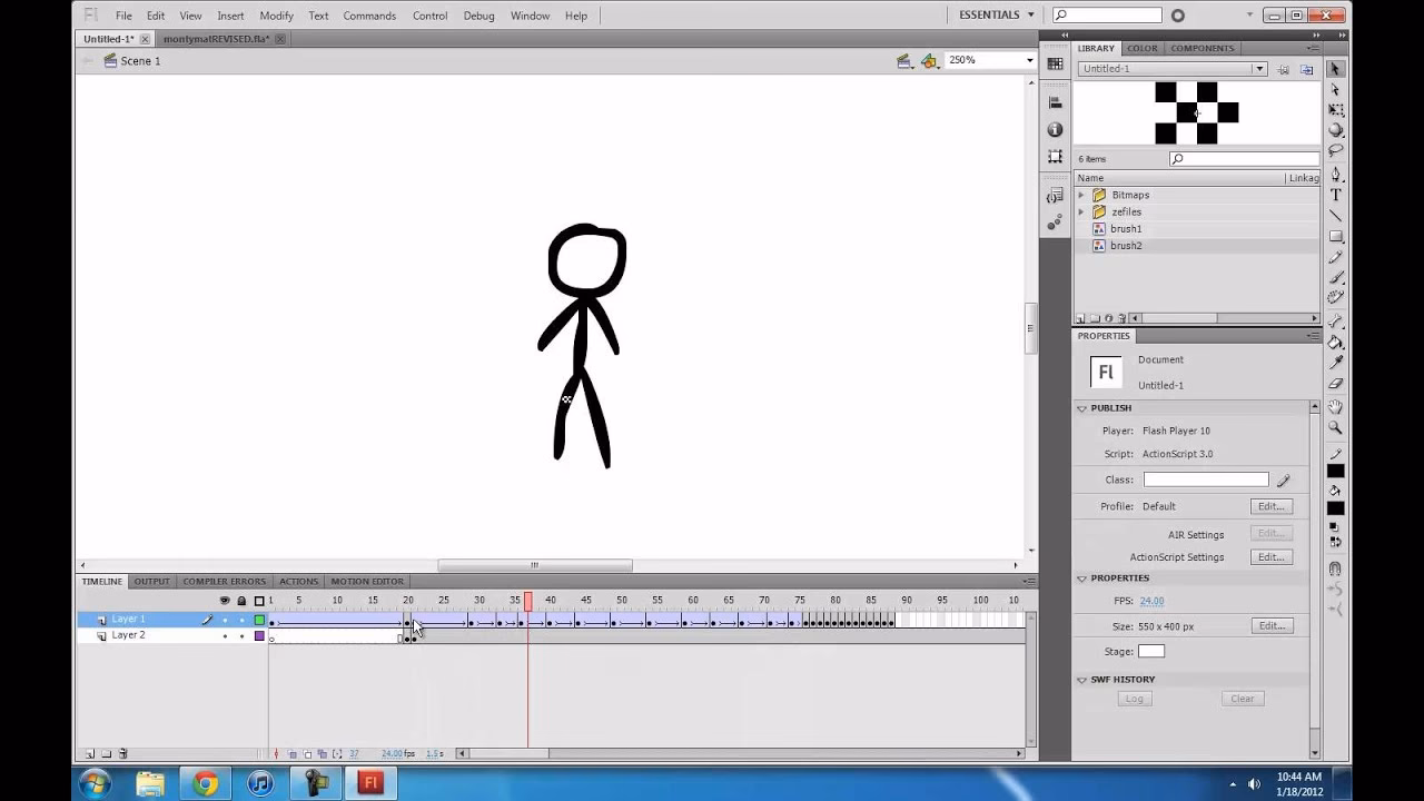 What drawing app does Alan Becker use to animate?