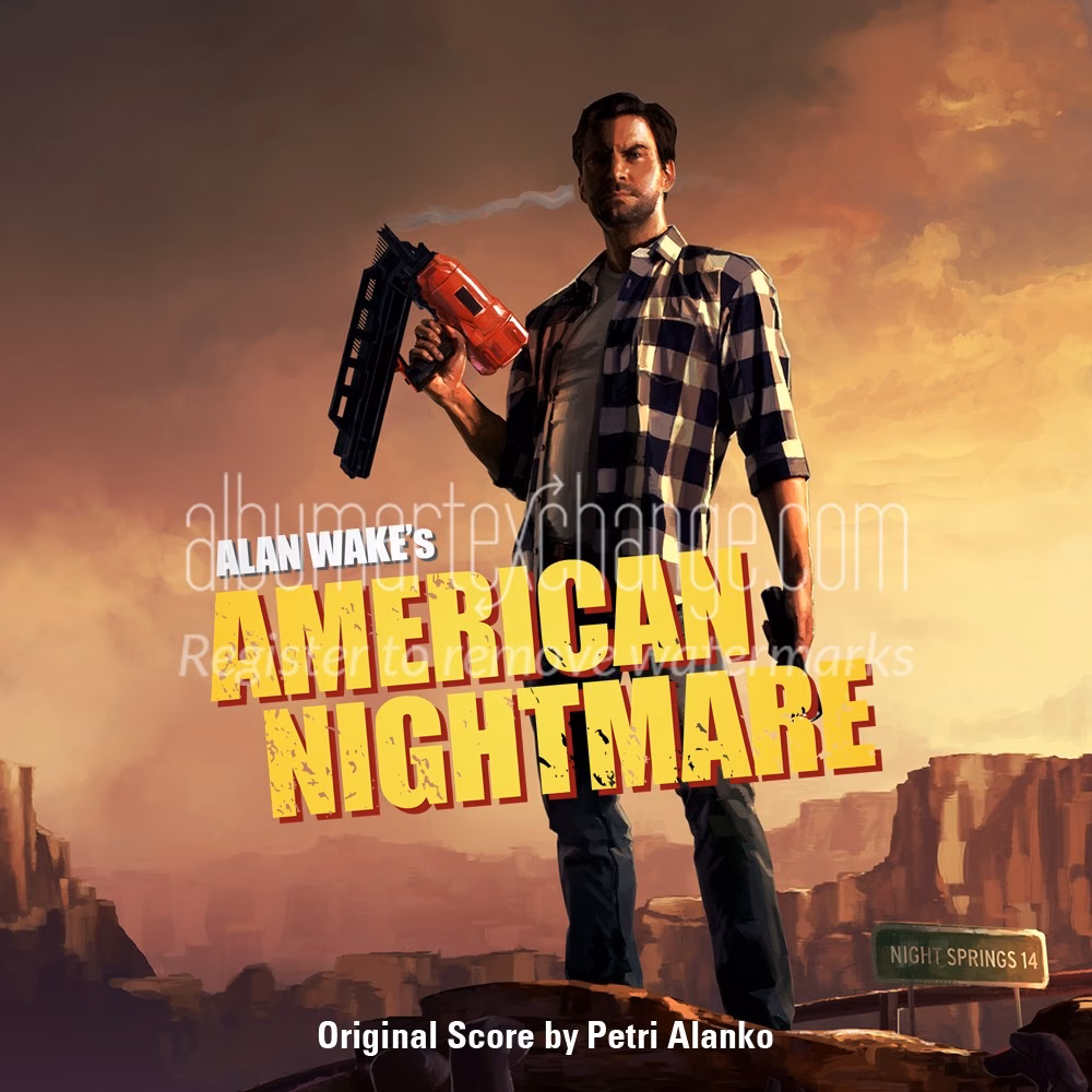 Who composed the soundtrack for Alan Wake's American Nightmare?