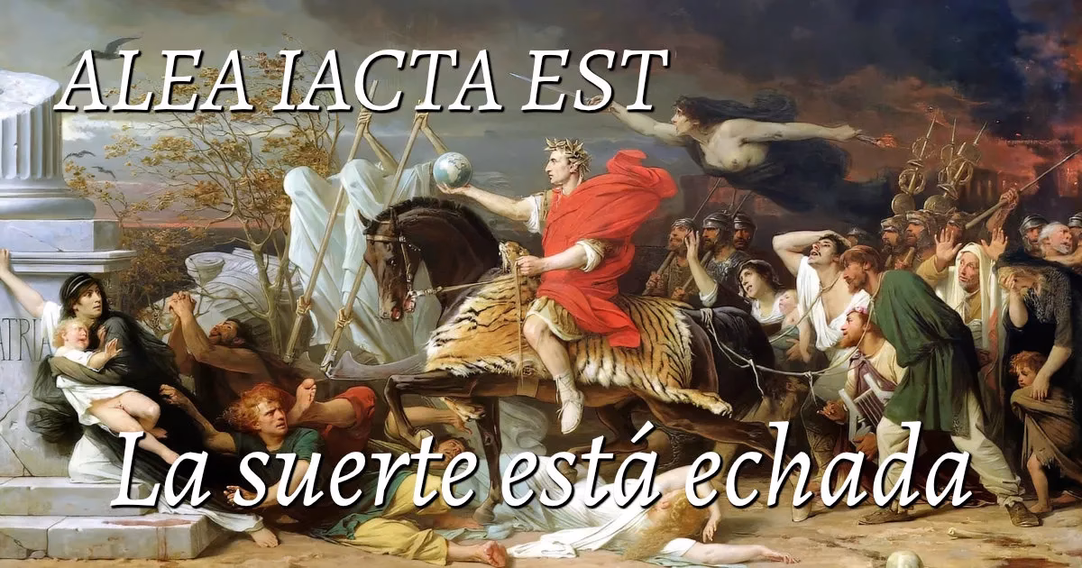¿Qué significa la palabra iacta esto alea?