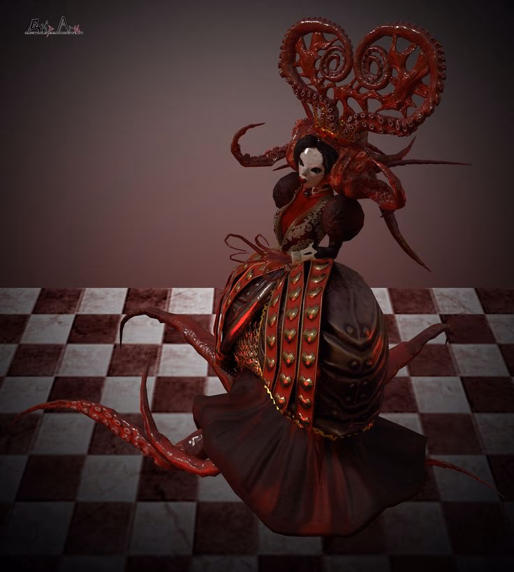 Why is Lizzie the Red Queen?