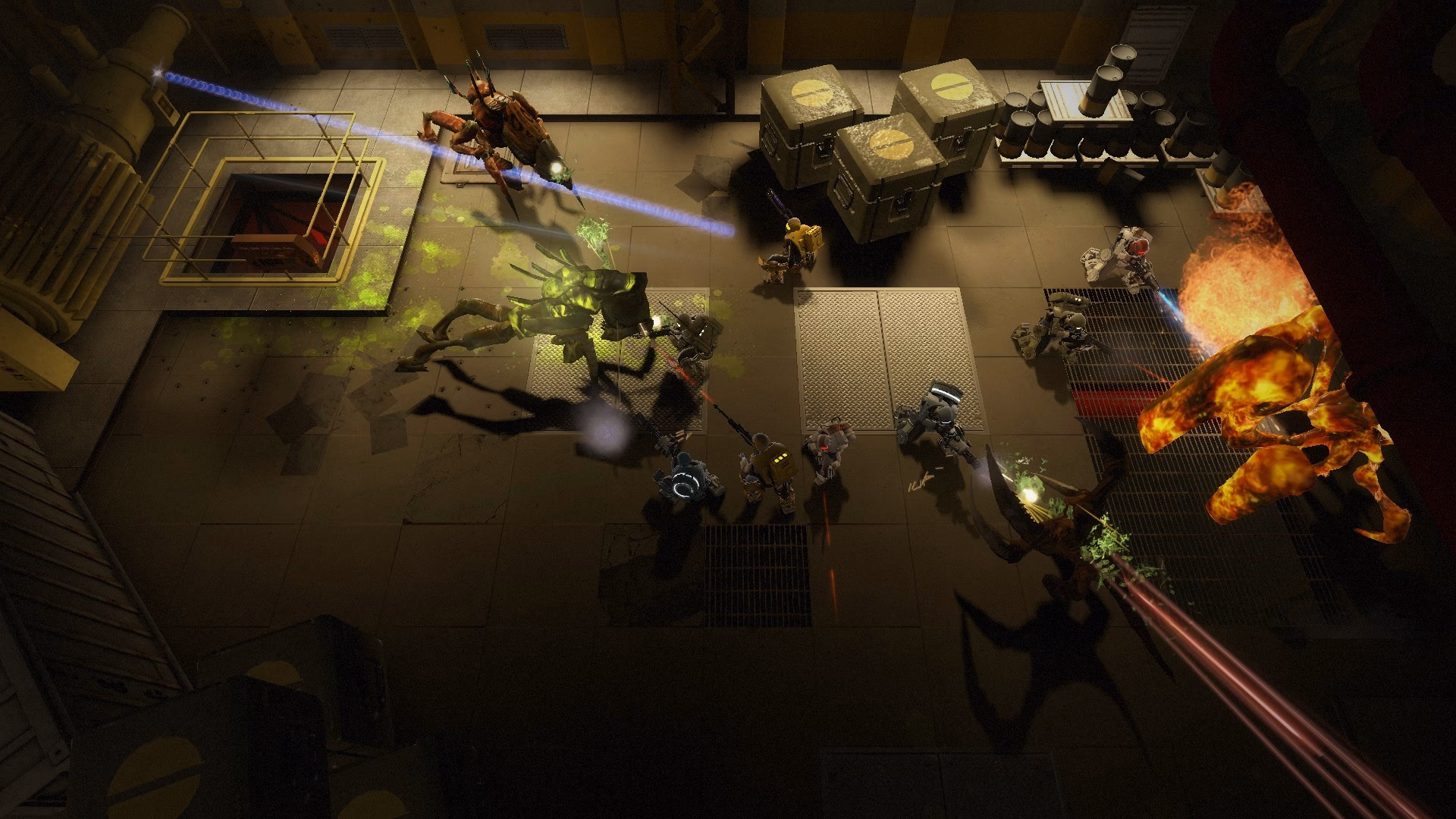 What is Alien Swarm reactive drop?