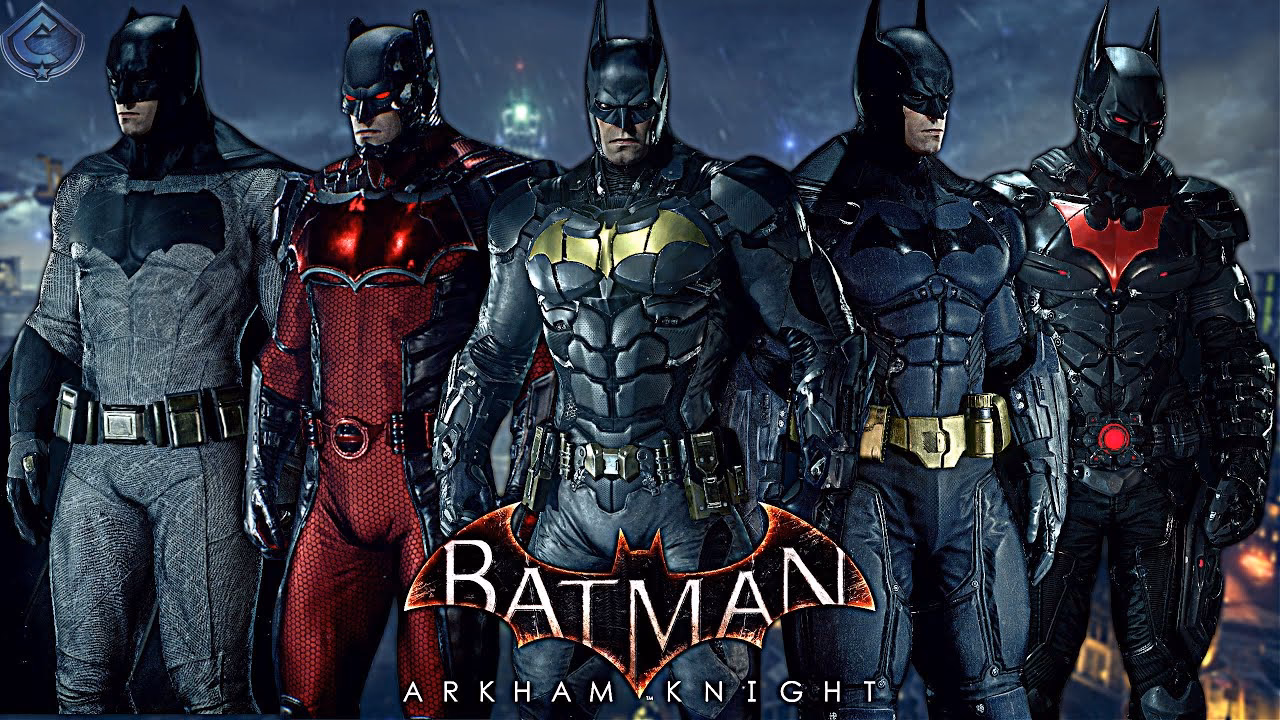 How many Batman suits are there?