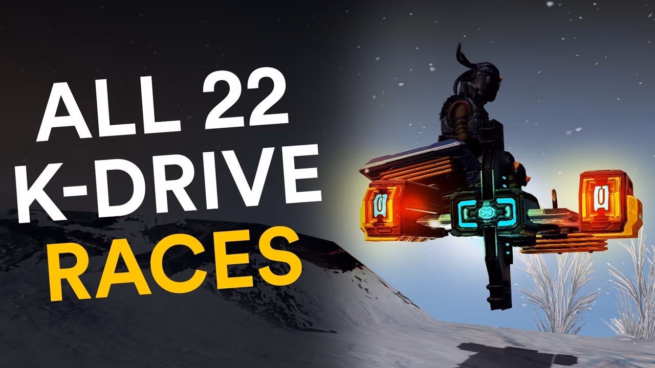 What are K drive races in Warframe?