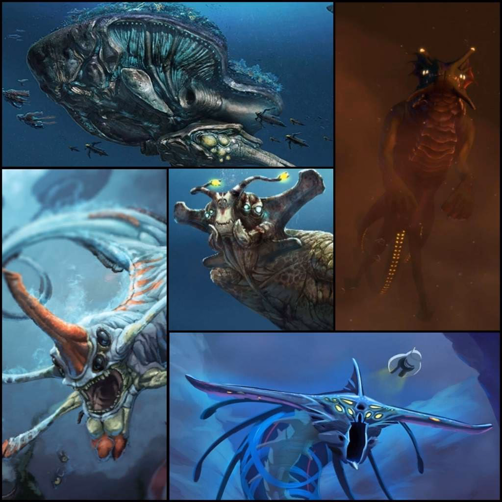 Where can I find Ghost Leviathans In Subnautica?