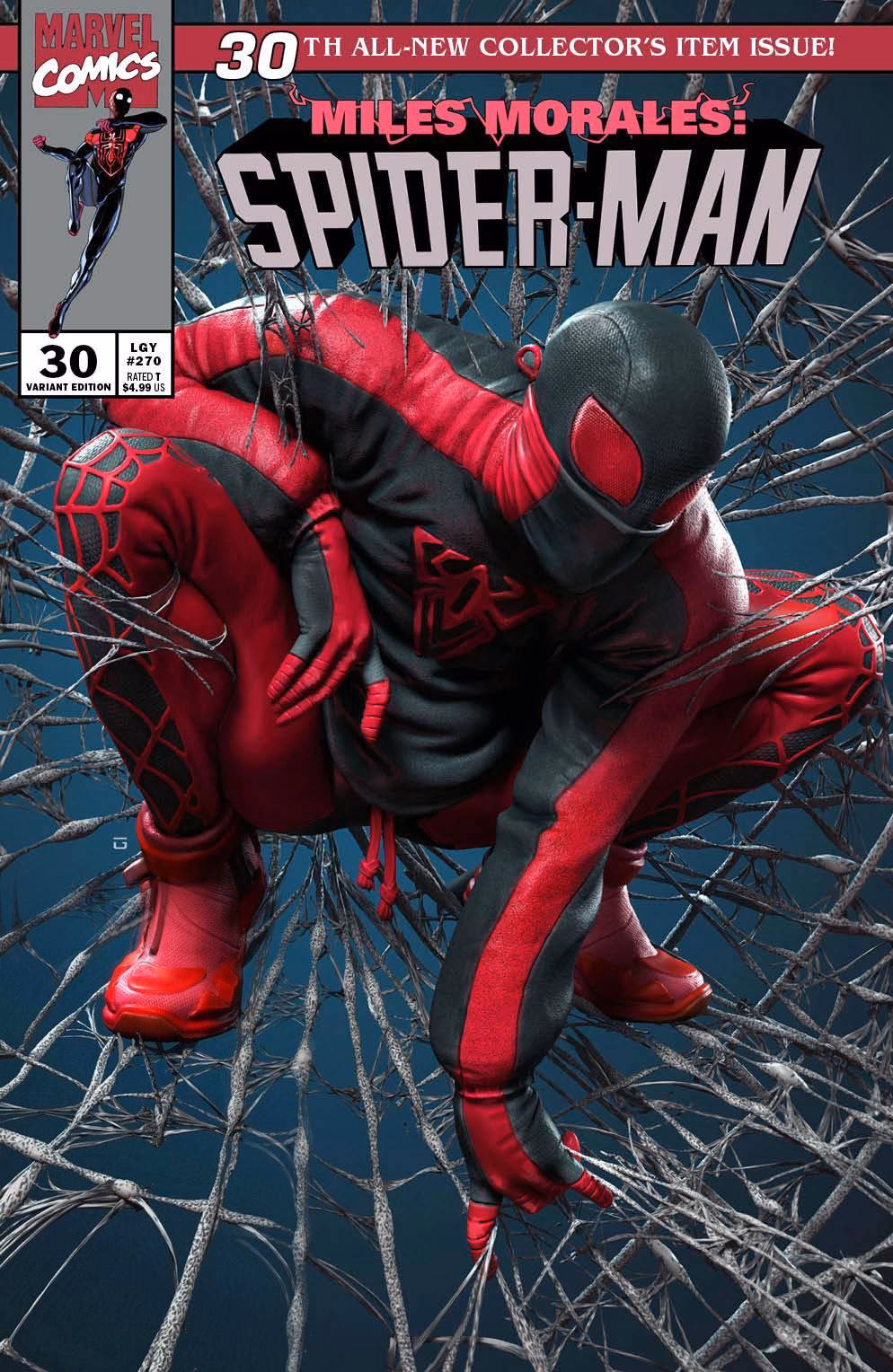 Does Miles Morales have a Spider-Man costume?