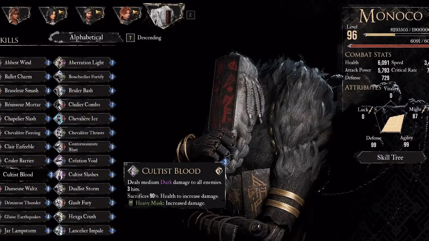 How do you get Monoco skills?