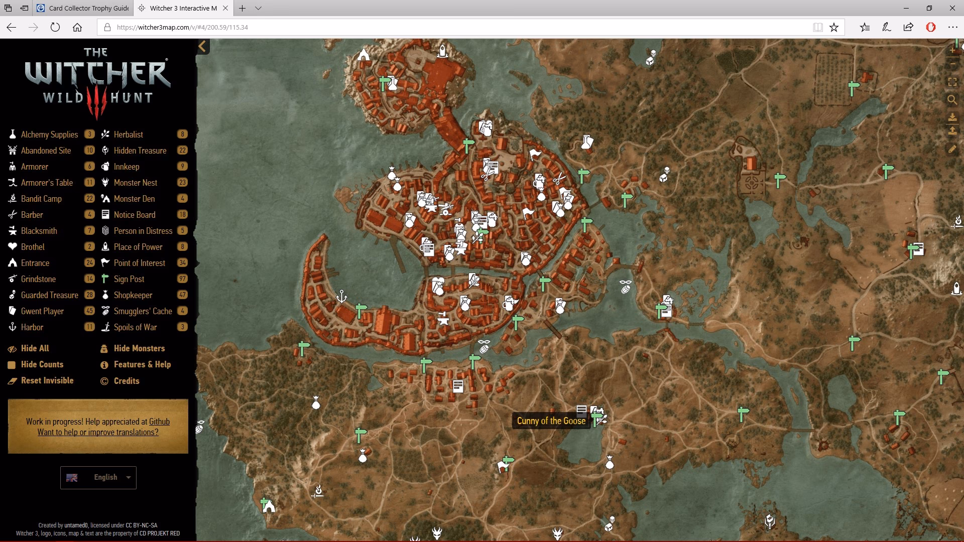 Where can I find Gwent cards in Witcher 3?