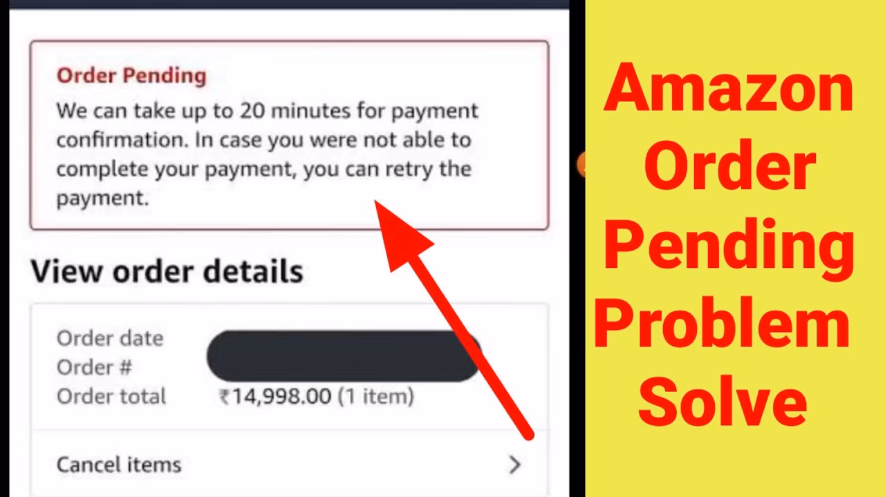 How do I fix a stalled Amazon gift card order?