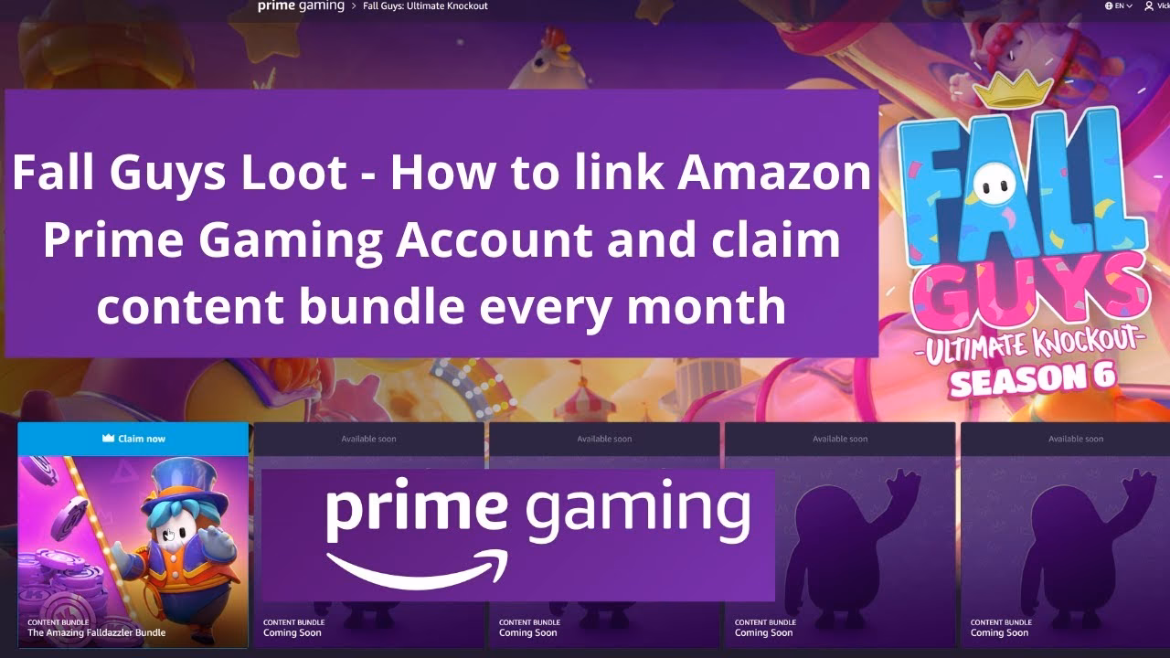 What is Amazon Prime gaming exclusive fall guys loot?