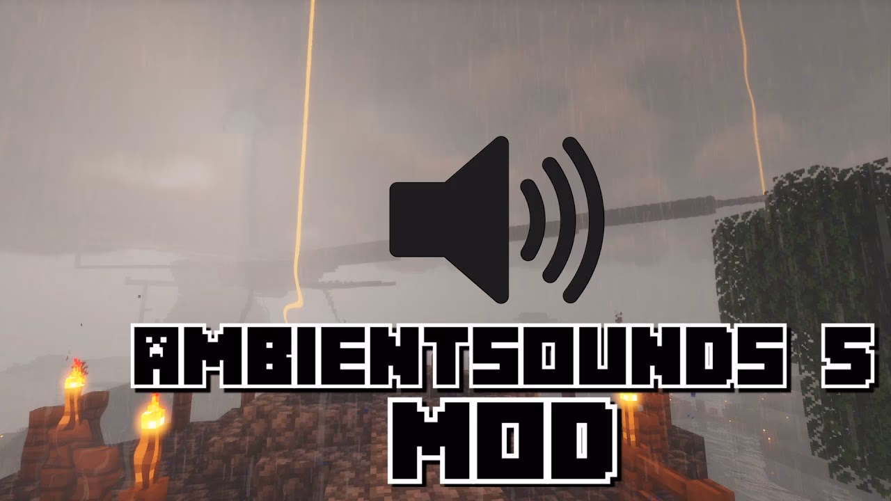 What is ambient sounds mod for Minecraft PE?