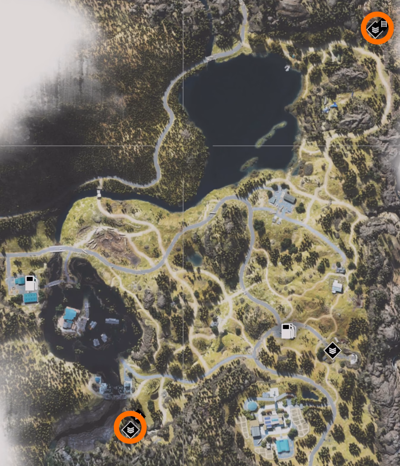 Where can I find Ambush camp in Lost Lake?