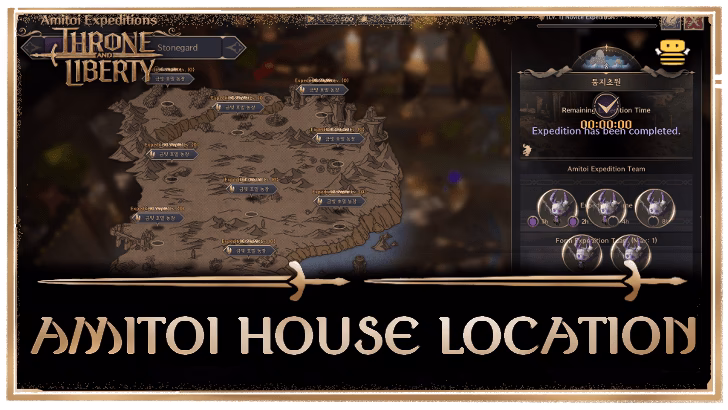 Where can I set amitoi expeditions in throne & Liberty (TL)?