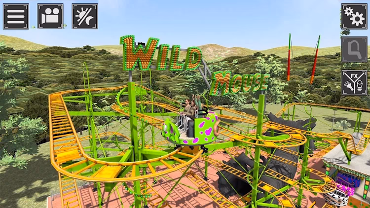 Where can I play my amusement park owner simulator for free?