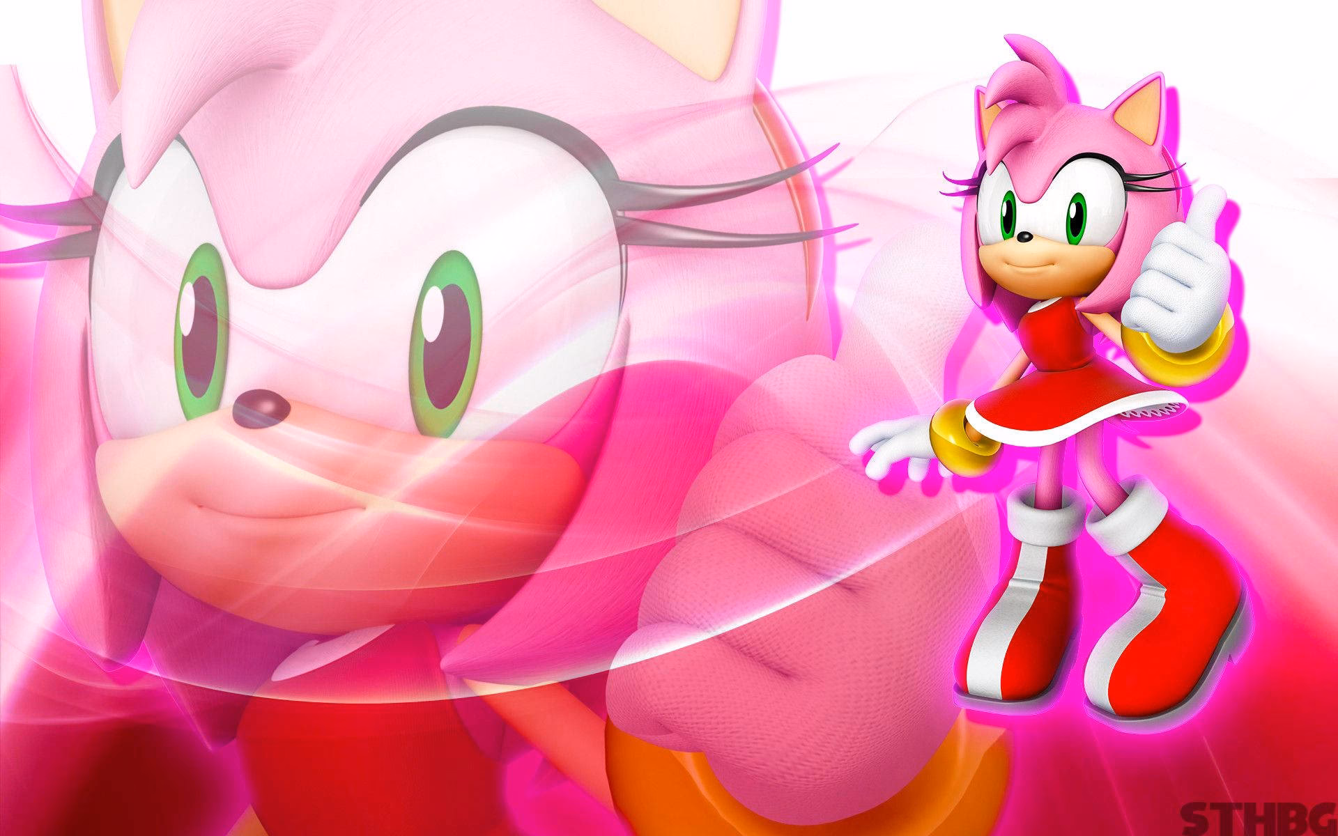 How many Amy Rose wallpapers are there?
