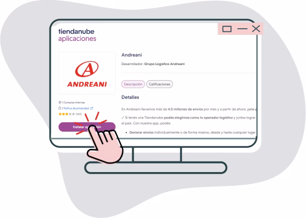¿Cómo puedo calcular el envío de Andreani?