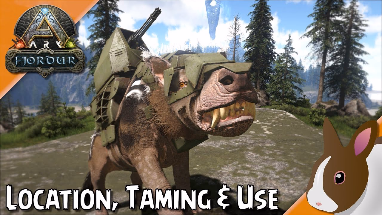 What does the Andrewsarchus eat in Ark Survival Evolved?