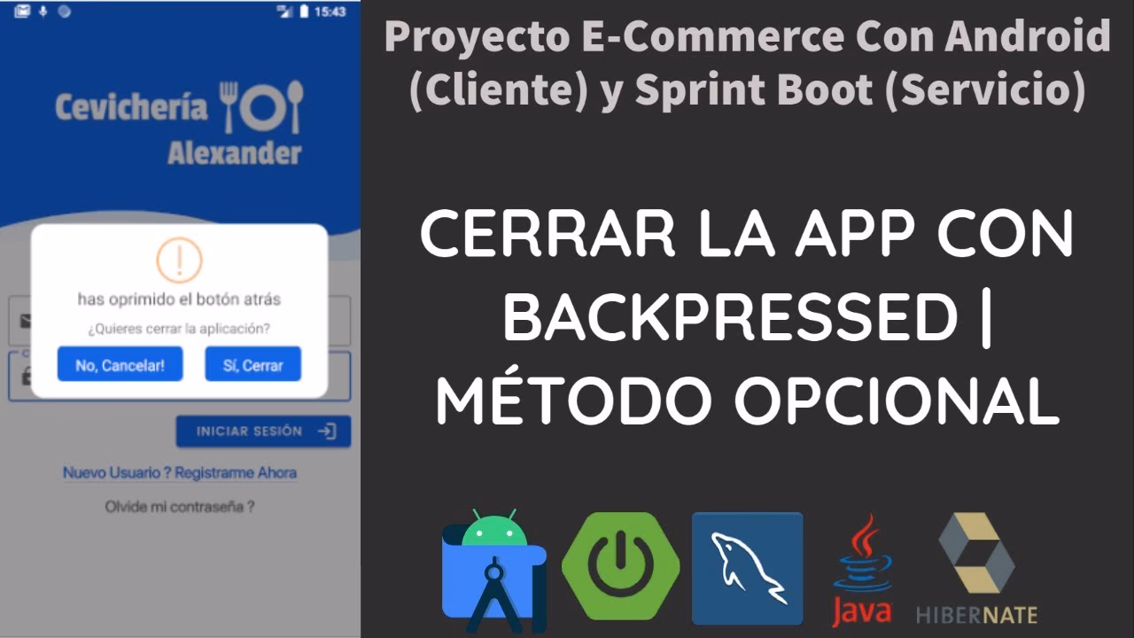 ¿Cómo cerrar una app en Android?
