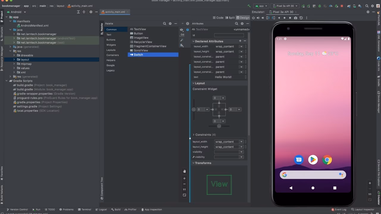 How do I use the Android emulator?