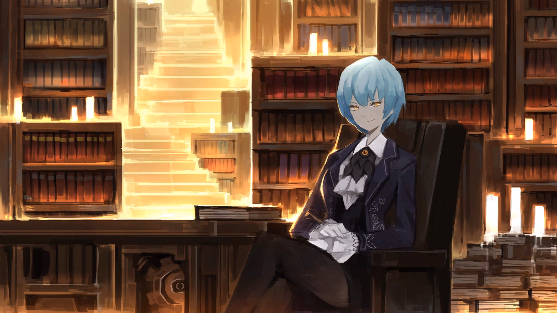 What is Angela's personality in Library of Ruina?