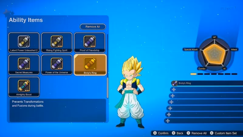 How do I get Broly's ring?