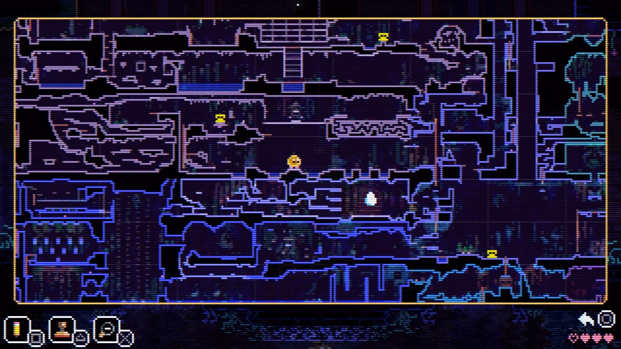 What is the interactive map for animal well?