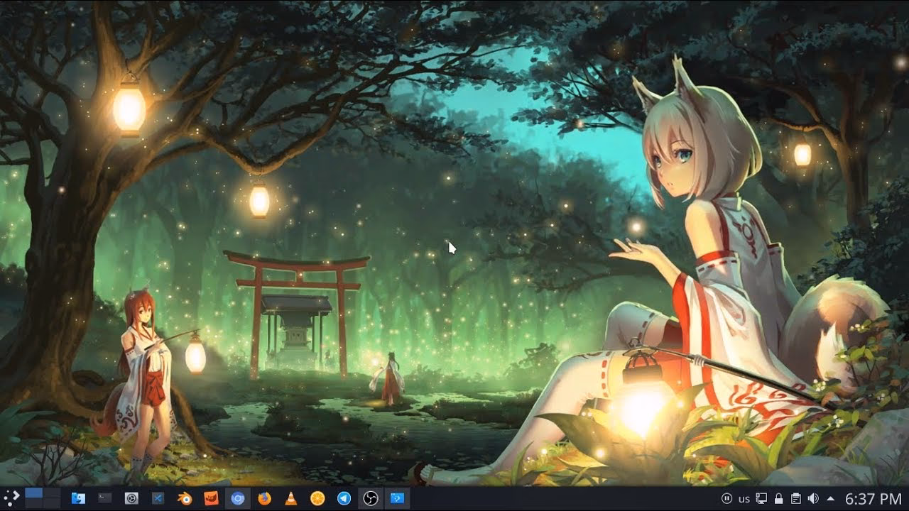 How to install animated image wallpaper in KDE?