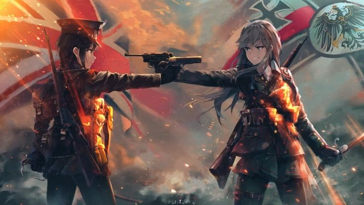 Where can I find inspiration for Battlefield 1 anime?