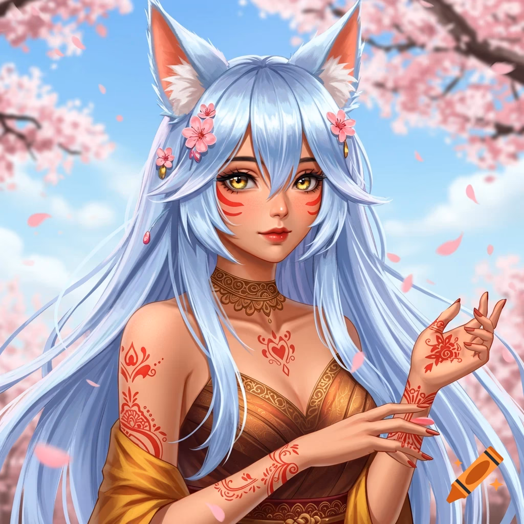Are foxes a popular animal in anime?