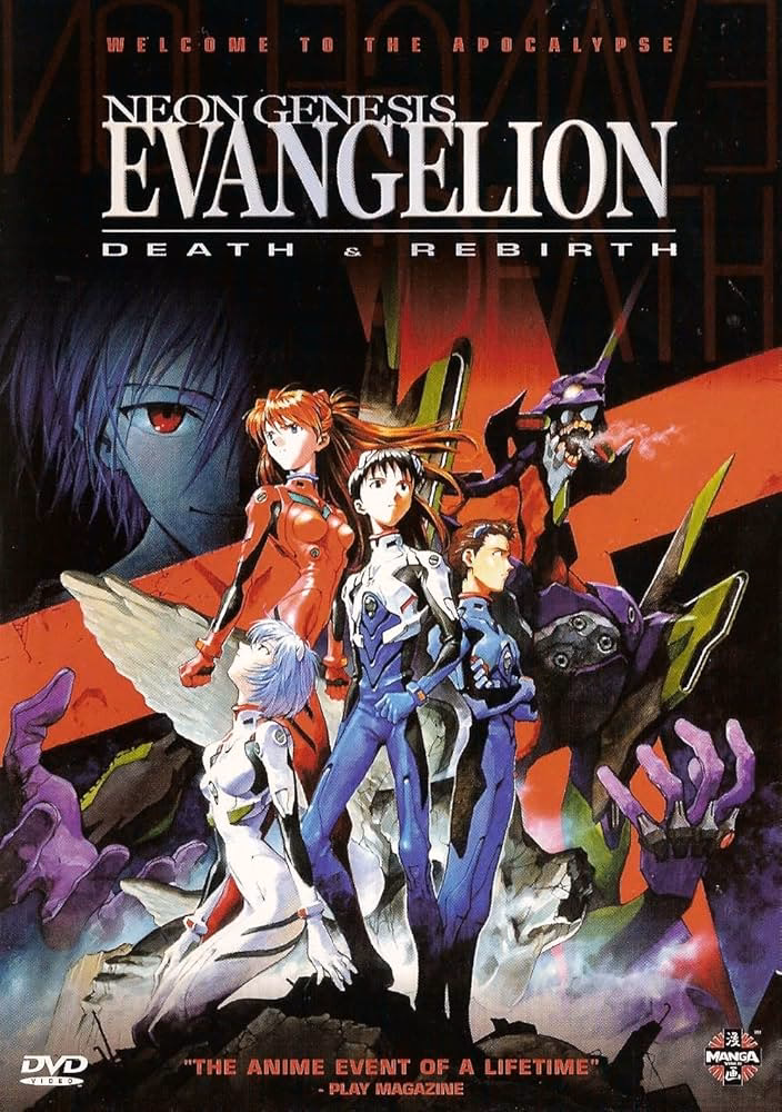 ¿Dónde puedo ver la serie de Evangelion?
