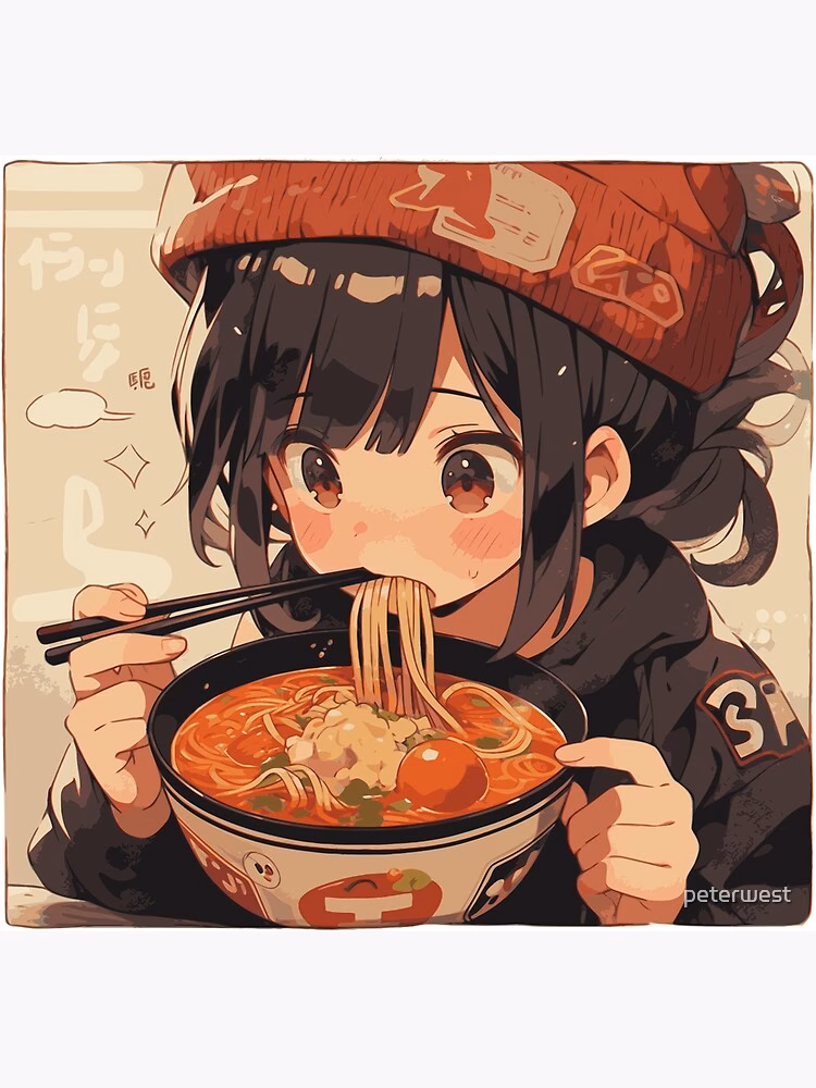Do anime catgirls eat food?