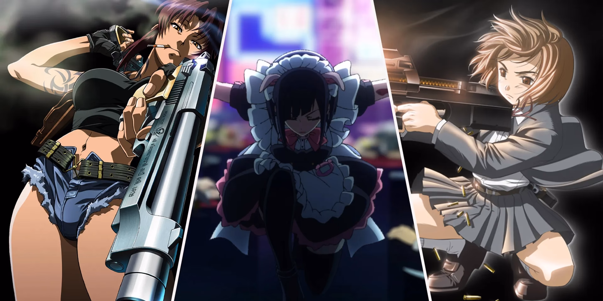 What kind of gun does Tachikoma use in Ghost in the shell?