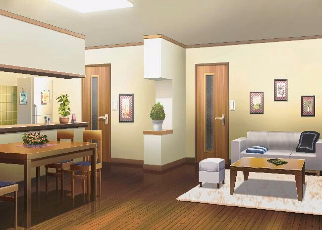 What is an anime living room?