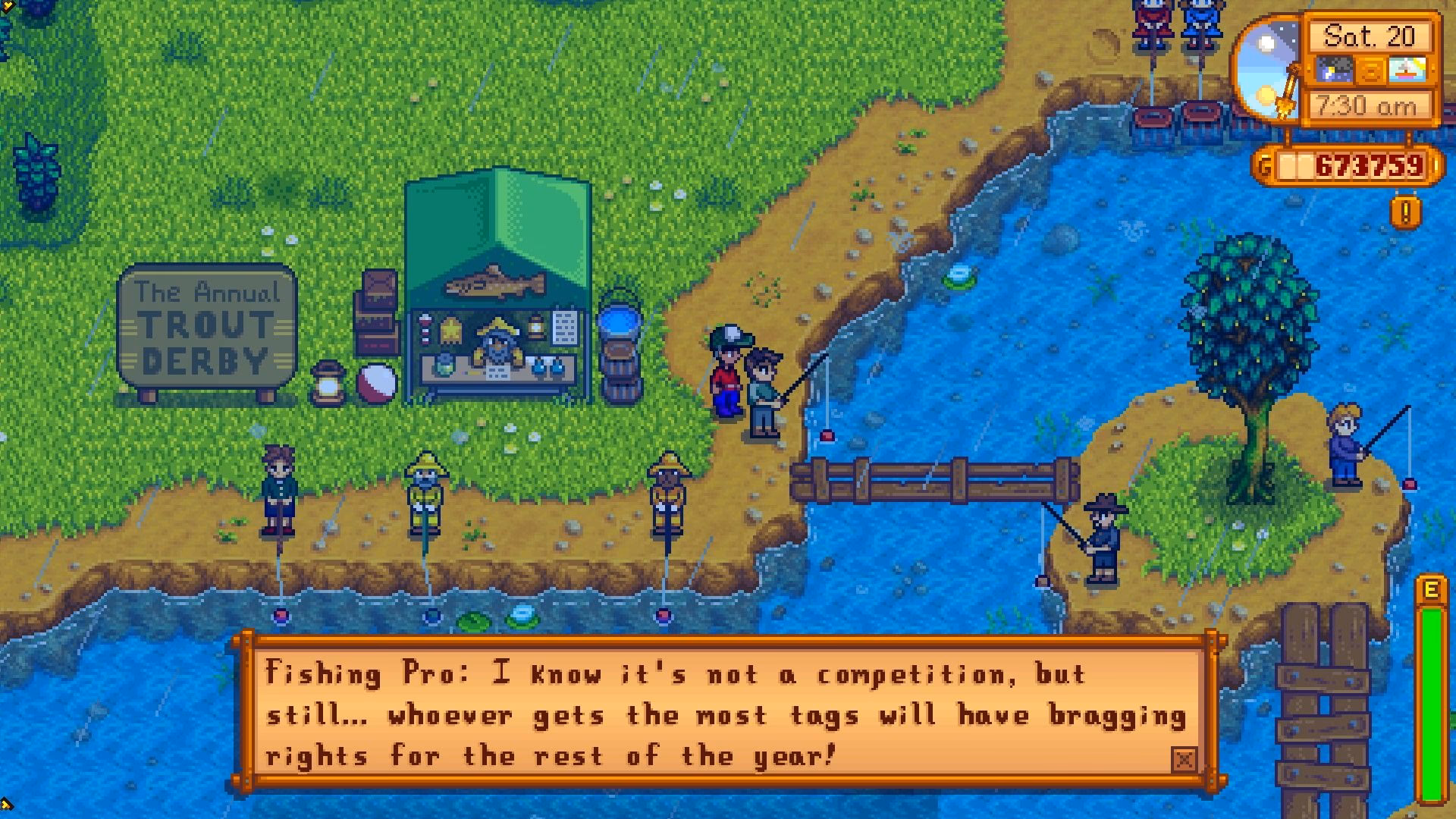 What is the Trout Derby in Stardew Valley?