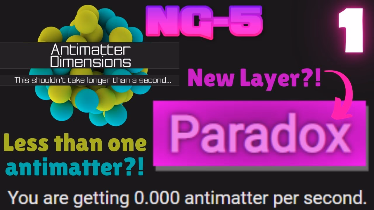 What is the best antimatter dimension game?