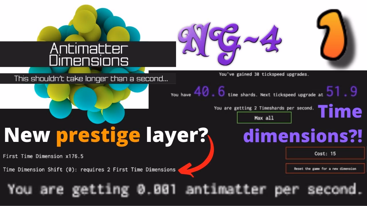 What is the best antimatter dimension game?