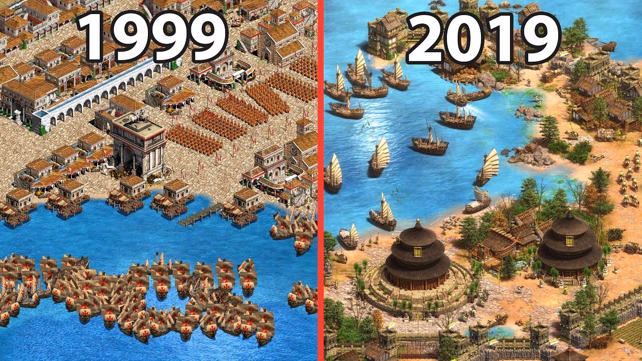 What is the difference between AOE2 HD and DE?