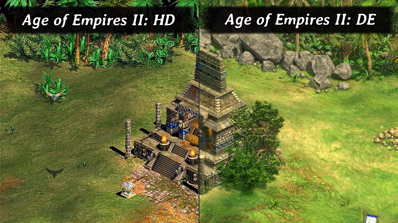 What's the difference between AOE2 & de?
