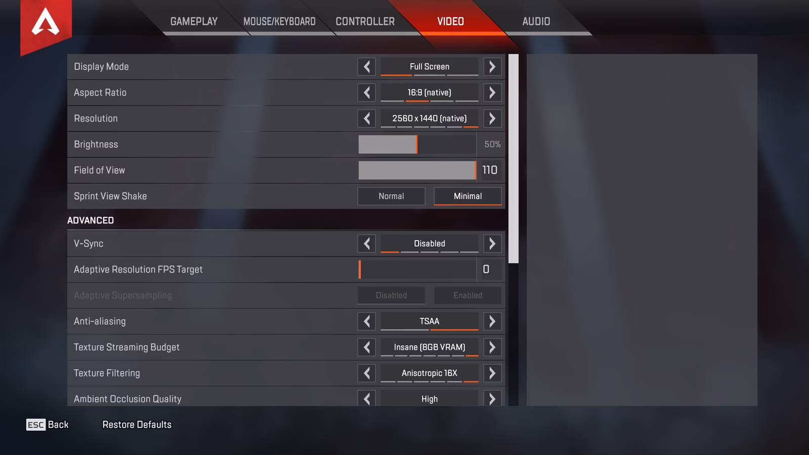 How do I Check my fps per second in Apex Legends?