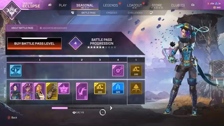 How much is the Apex Legends Season 3 battle pass?